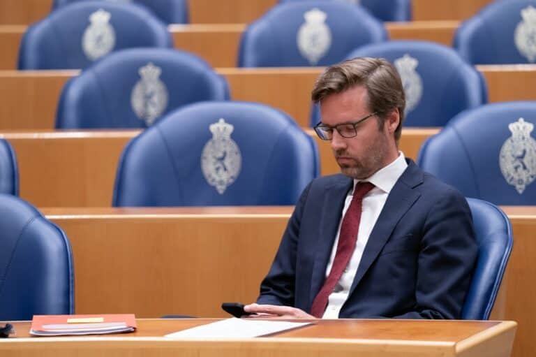 Minister Sjoerdsma onderhandelt in VS over gevoelige wet voor ASML