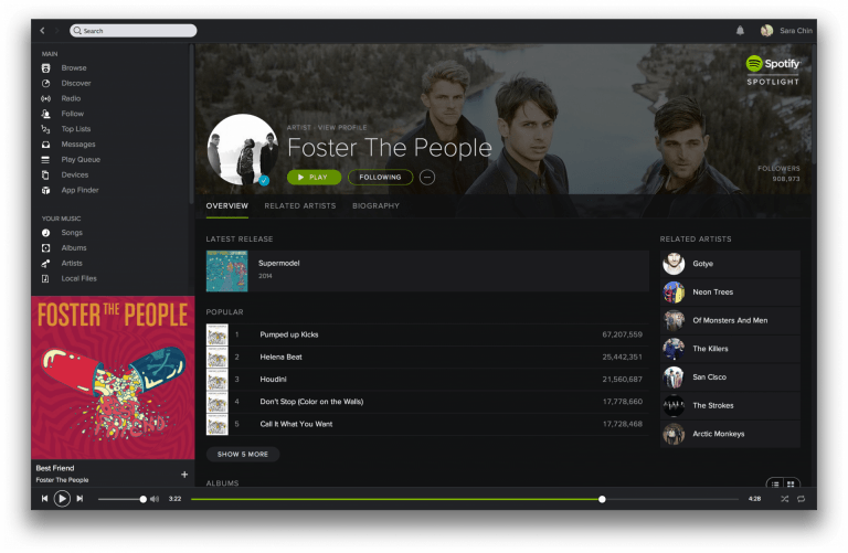 Spotify niet langer te gebruiken binnen Safari voor Mac